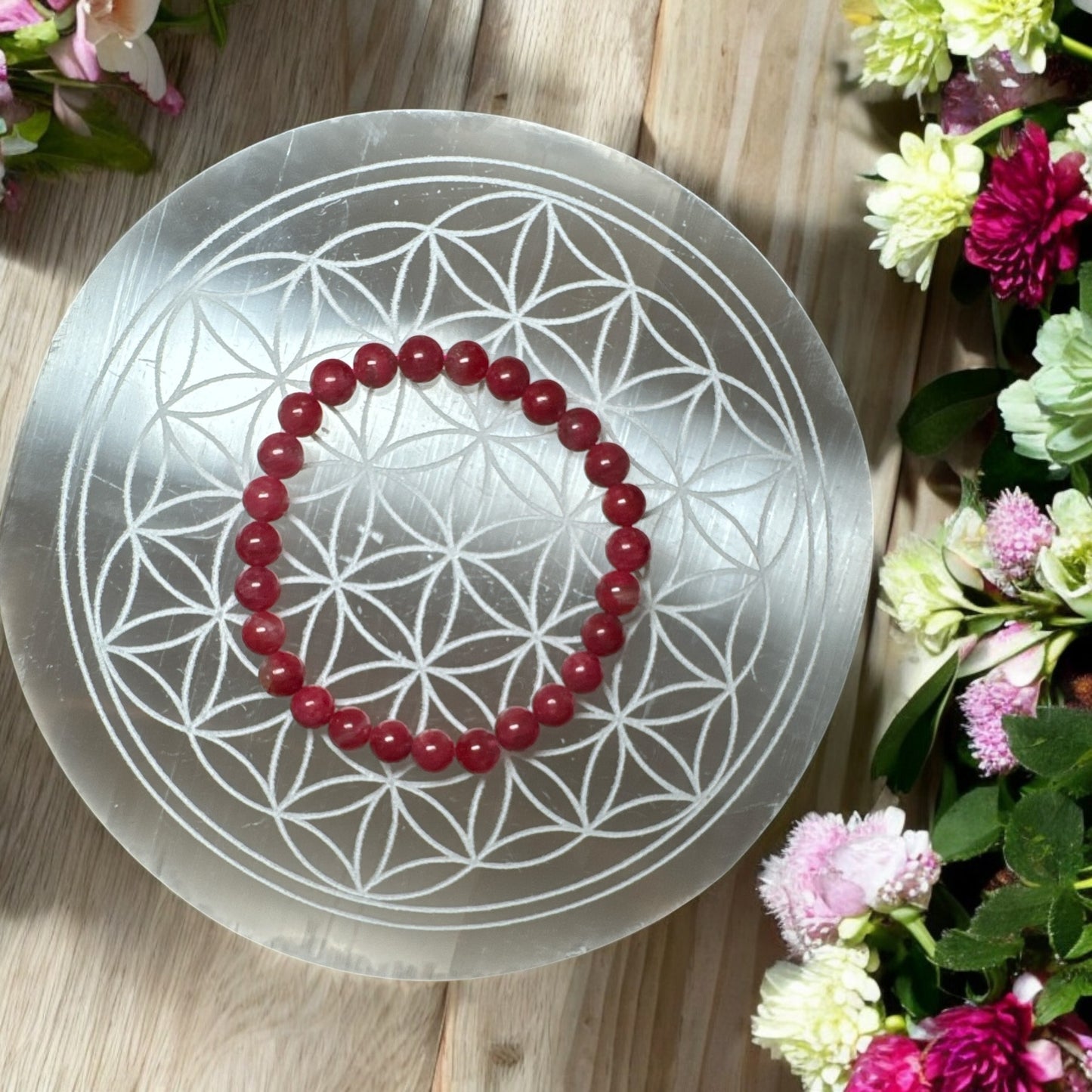 Rhodonite 7mm Bracelet