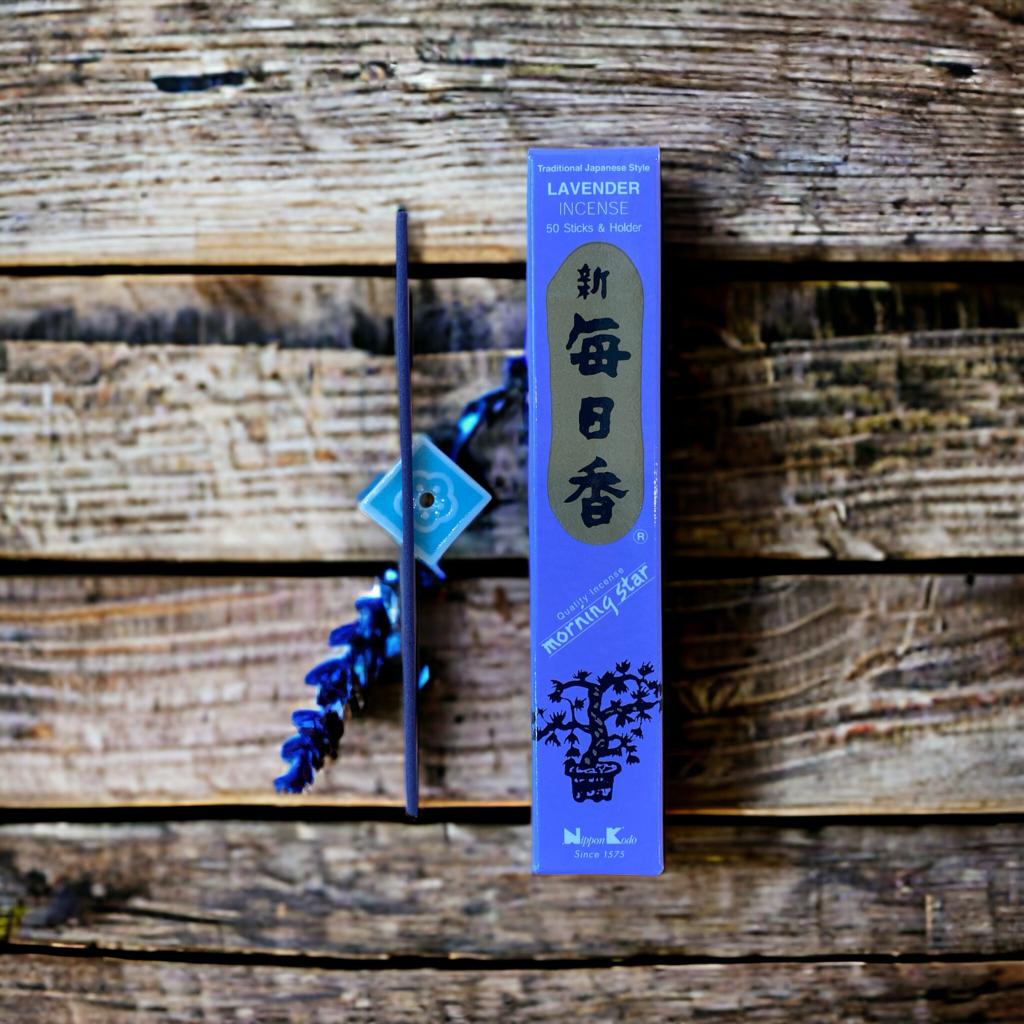 Morning Star Japanese Incense Lavender