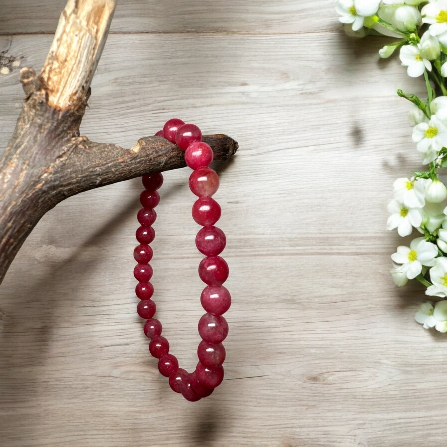 Rhodonite 7mm Bracelet