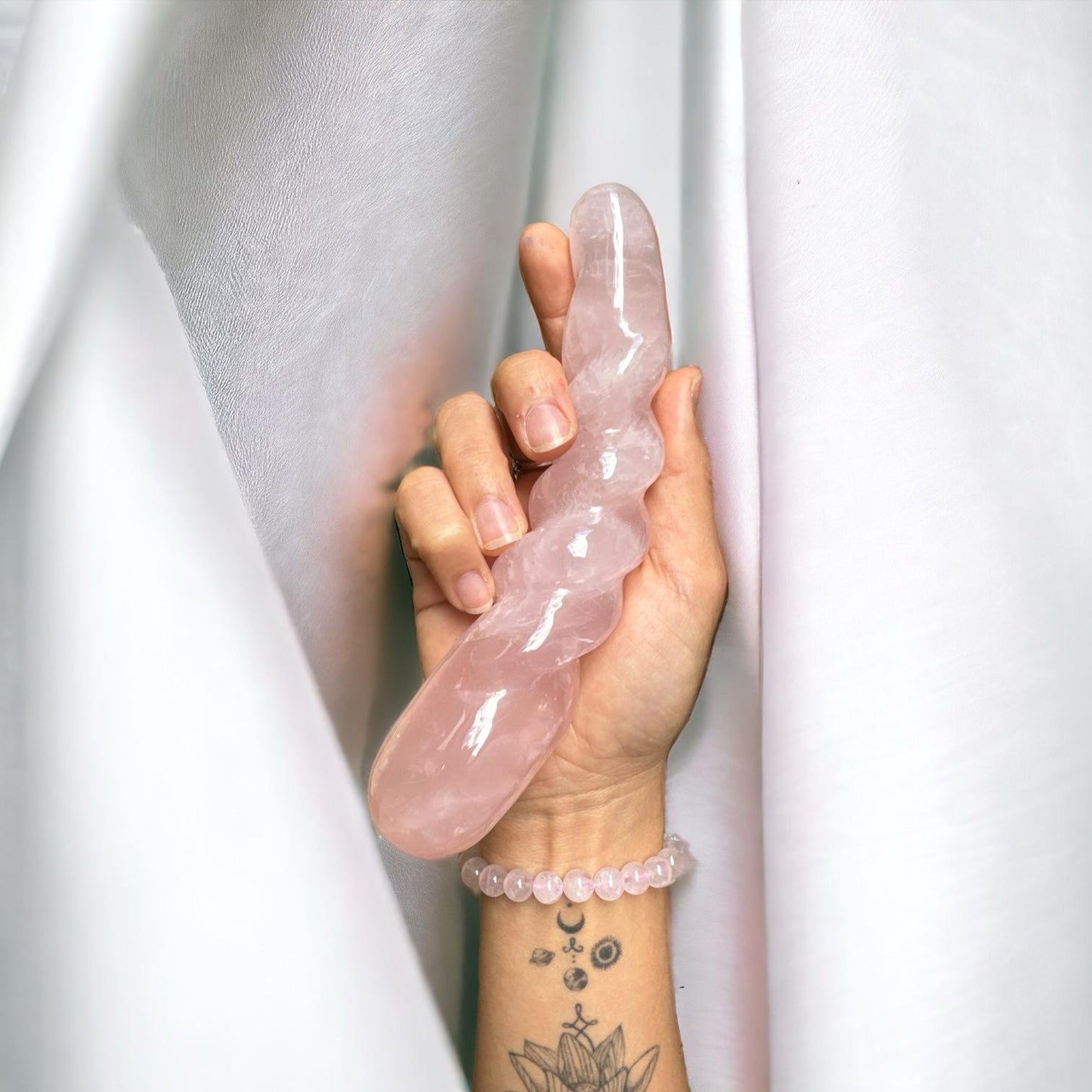 Rose Quartz Yoni Massage Wand